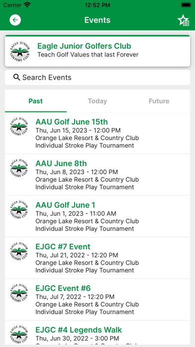 EJGC Golf Screenshot