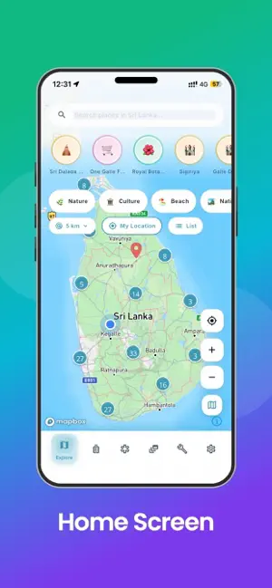 Sri Lanka Safe Trip Planner screenshot 1