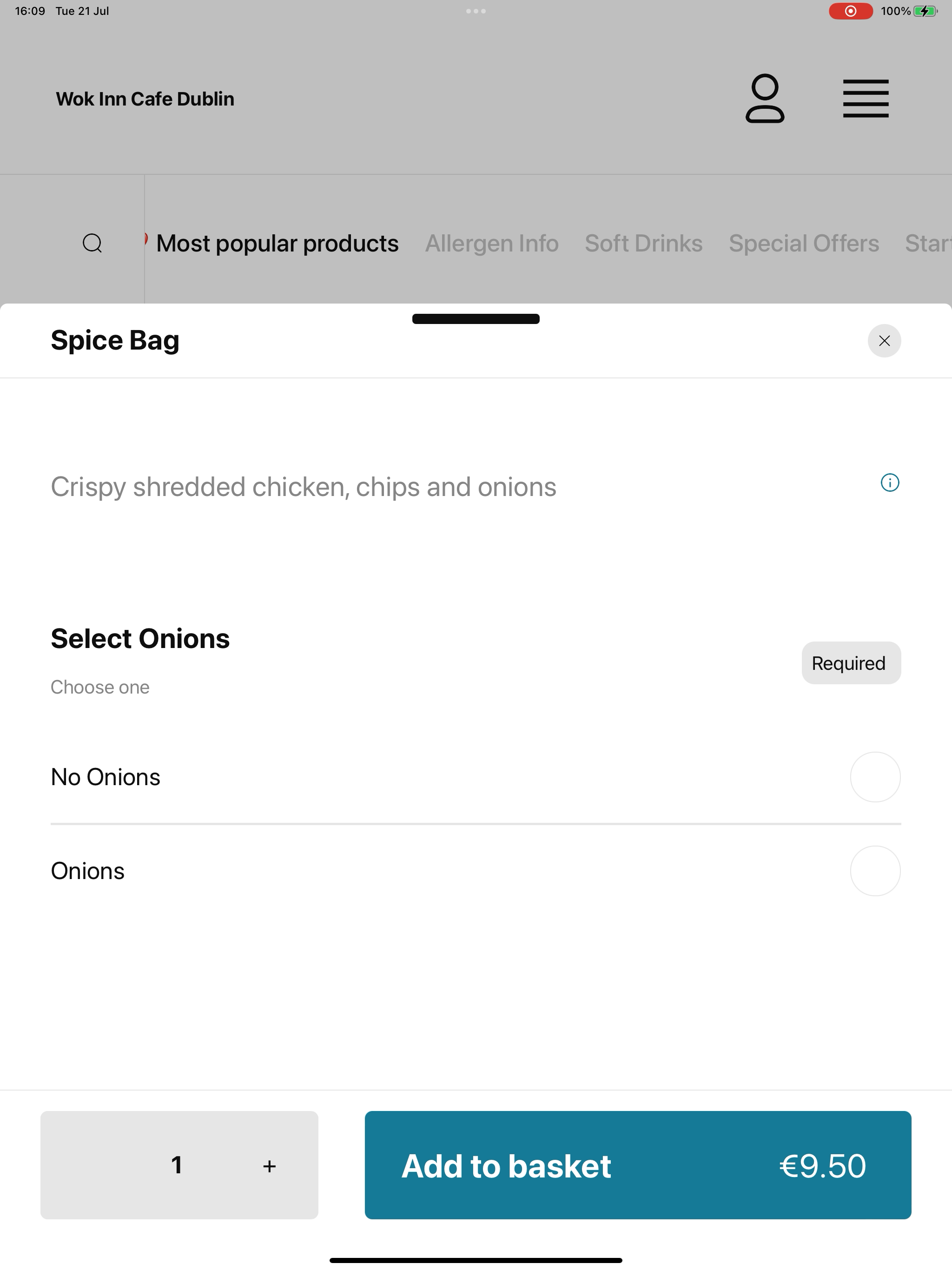 Wok Inn Cafe Dublin screenshot 16