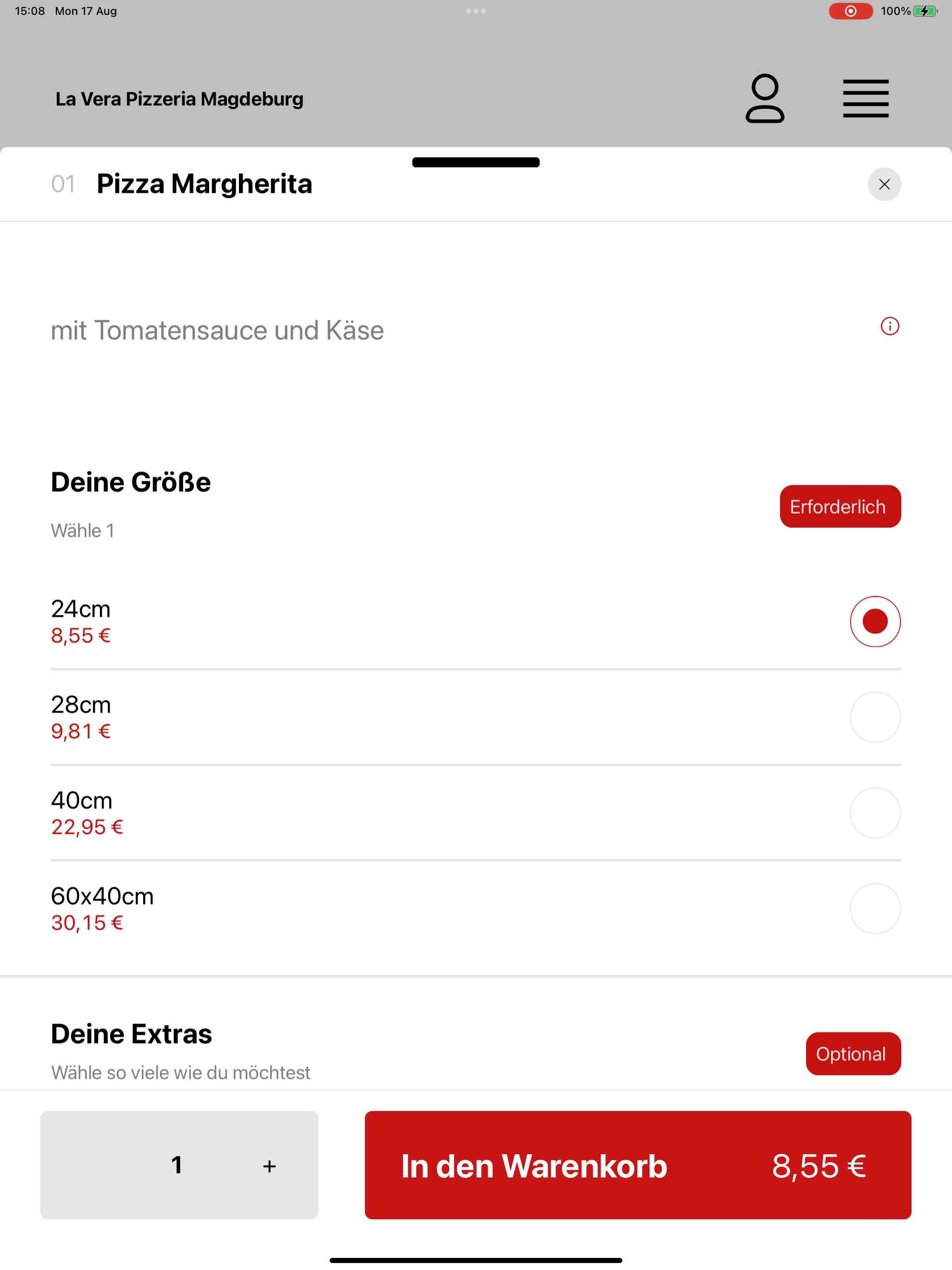 La Vera Pizzeria Magdeburg screenshot 15