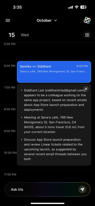 Iris - Personal Assistant Screenshot 4 of 4