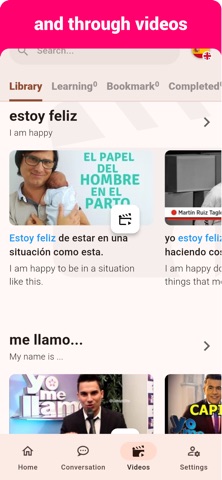 Spanish  - Listening Speaking Screenshot 3 of 8