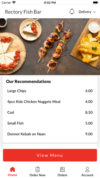 Rectory Fish Bar Screenshot