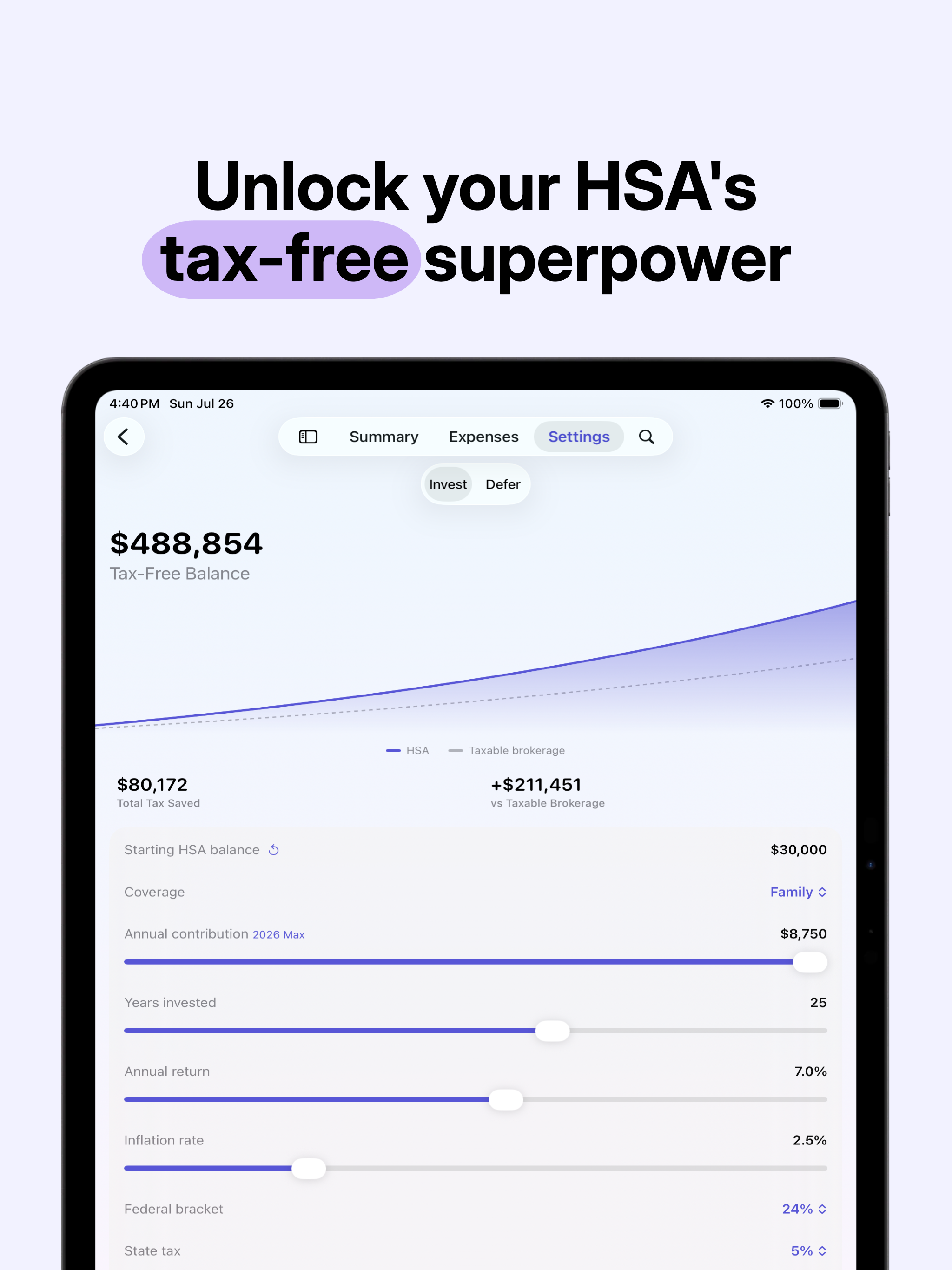 HSA Monster: Expense Tracker screenshot 14