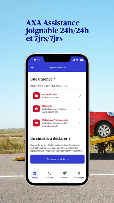 Mon AXA Assurance iPhone screenshot 7