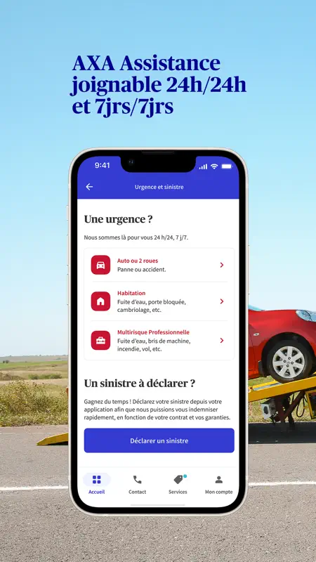Mon AXA Assurance screenshot 7 of 10