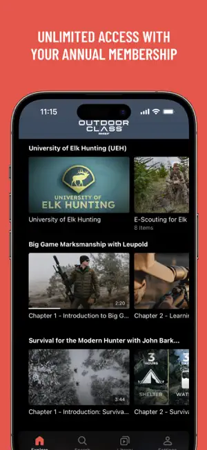 OutdoorClass: Hunting Courses screenshot 3