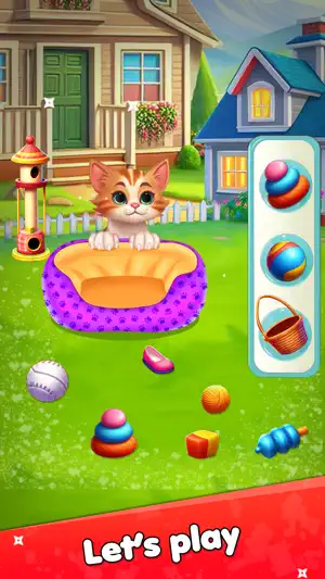 Cat Daycare Salon Kitty Game screenshot 2