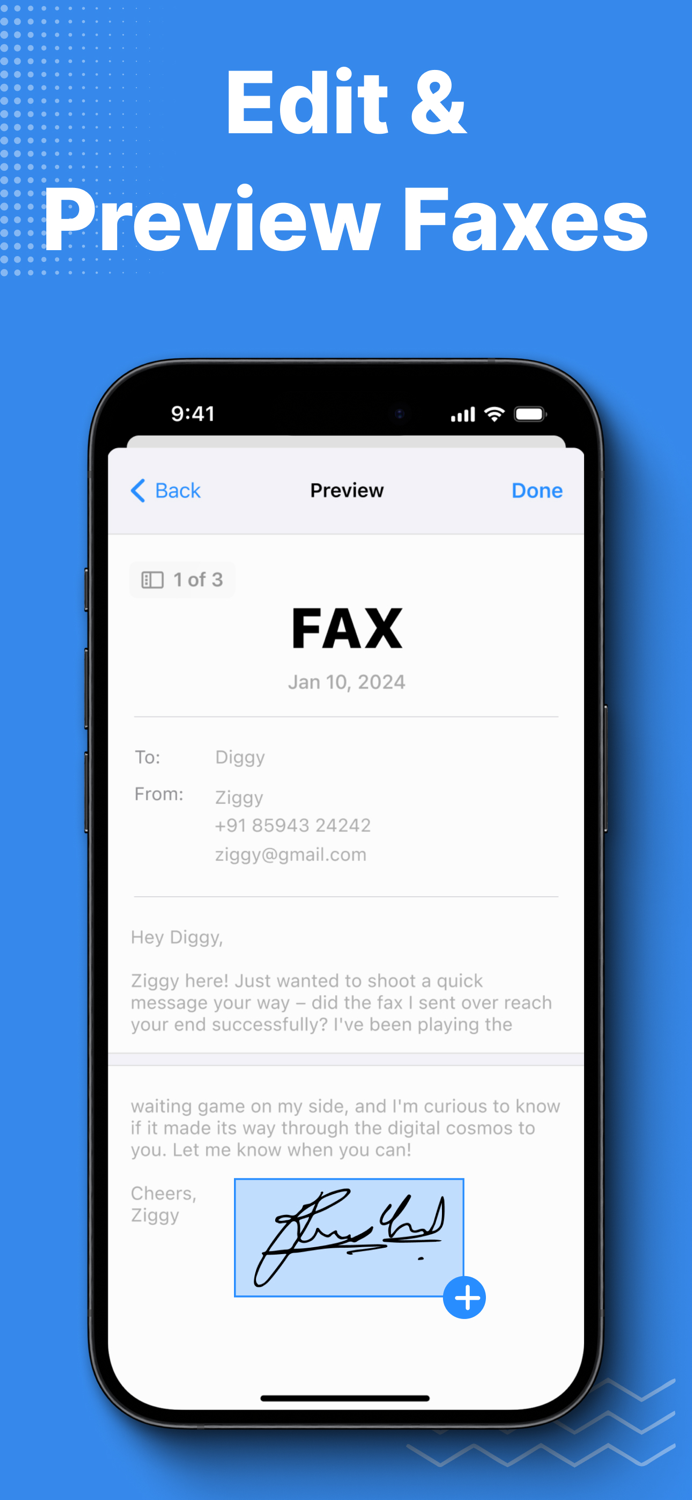 FAX from iPhone - Send FAX App