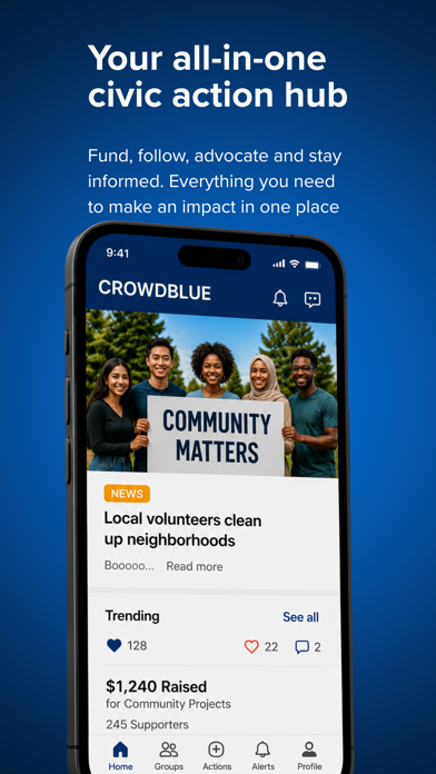 CrowdBlue Screenshot 1 of 9