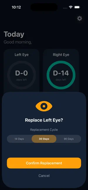 LensTrack: Contact Lenses screenshot 3
