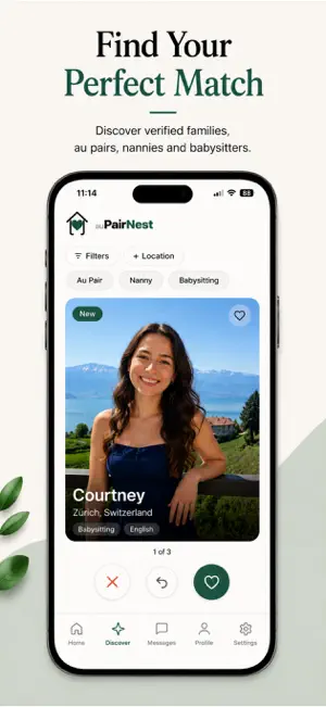auPairNest screenshot 1