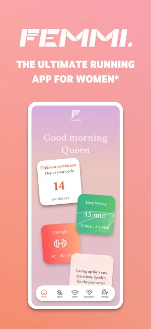 Femmi: Running Plans for Women screenshot 1