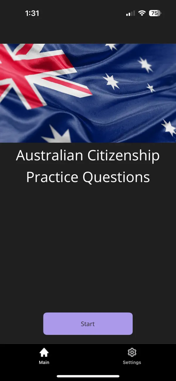 Screenshot #1 pour Aussie Citizenship Quiz