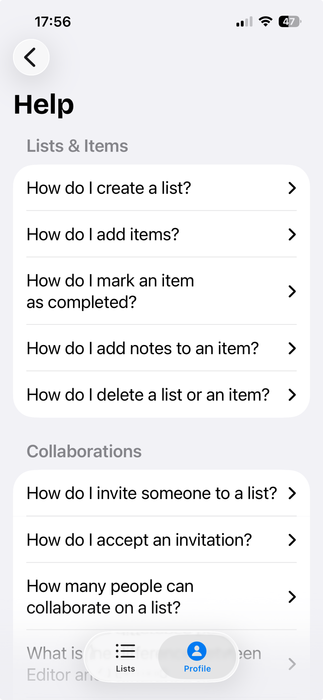 Coolists screenshot 9