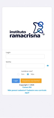 Portal Ramacrisna screenshot