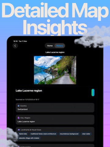 AI Photo Location Finder iPad screenshot