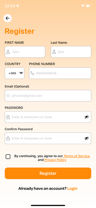 Ubigo Eats Screenshot 2 of 6