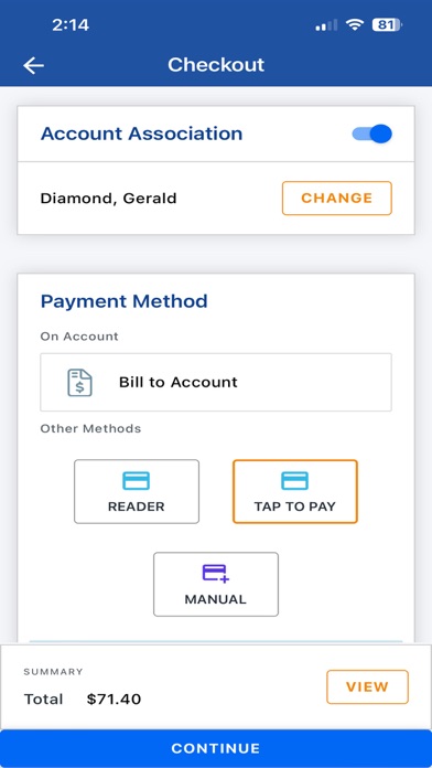 ShulCloud Mobile Payments Screenshot