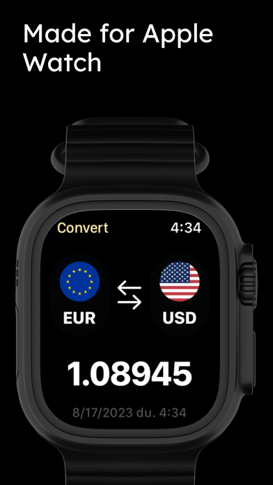 Currency Converter and Rates Screenshot