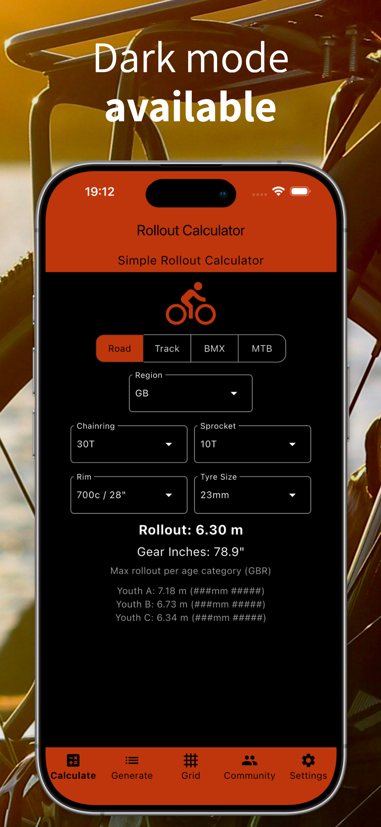 Rollout Calculator