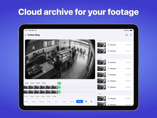 Screenshot #5 pour Faceter Video Surveillance