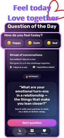 Love Questions for Couples Screenshot 4 of 5