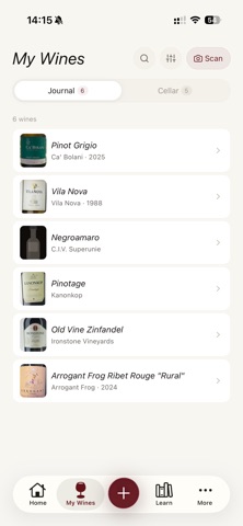 SomeWine: Wine Label Scanner iPhone screenshot