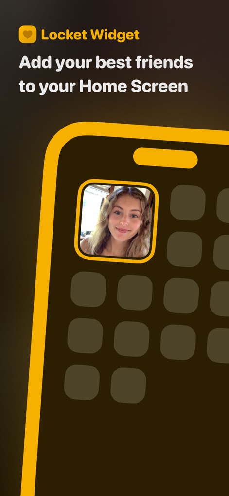 Locket Widget - Amigos na Tela