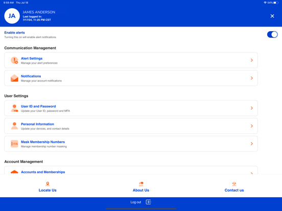 Arcadia Credit Union iPad screenshot 6 - Finance app
