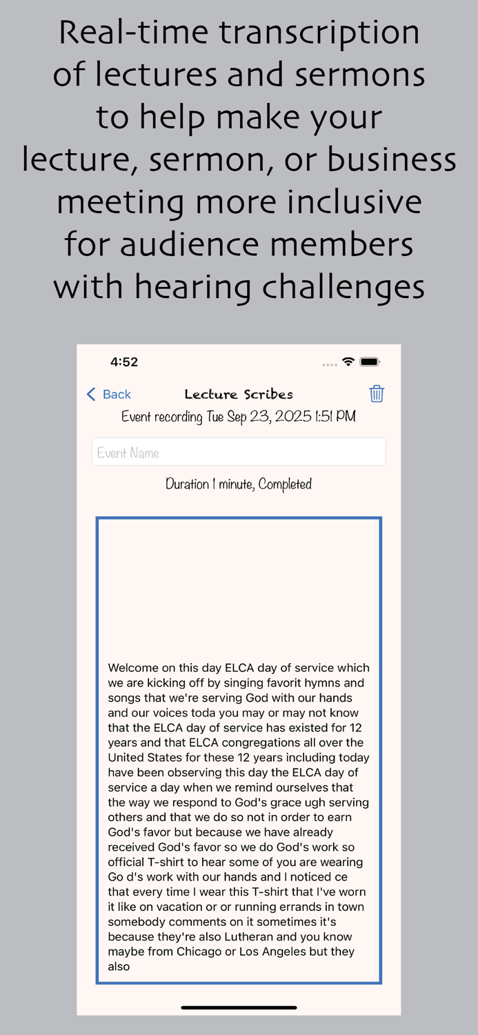 Lecture Scribes Server