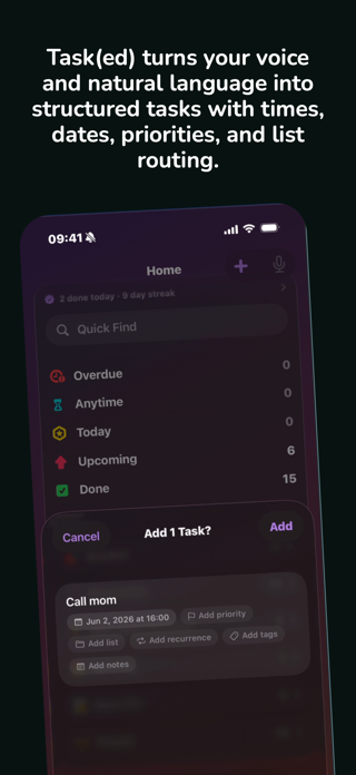 Task(ed) Screenshot 2 of 9