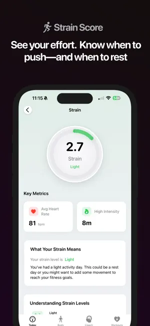 Perform: Fitness, Health, HRV screenshot 3