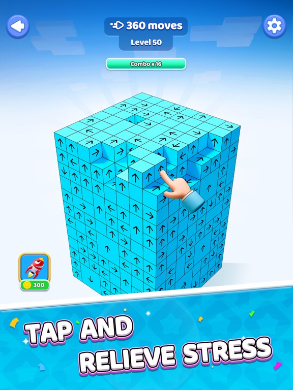 Tap Out - 3D Block Pop