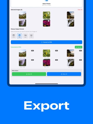 JPG Converter Pro iPad screenshot