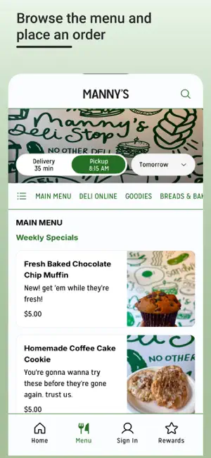 Manny's Deli screenshot 4