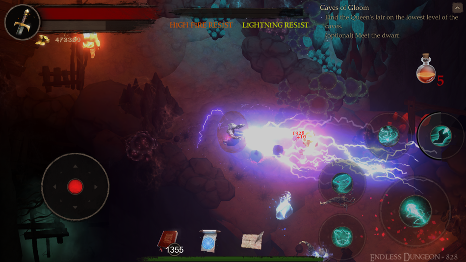 #4. Powerlust - Action RPG offline (iOS) 由: Bartlomiej Mamzer