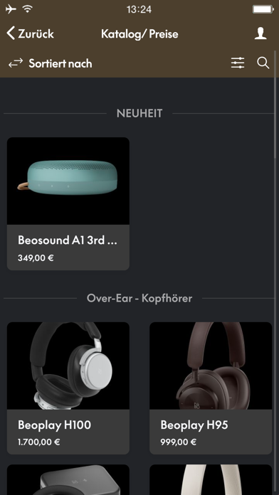 Bang & Olufsen Münster Screenshot