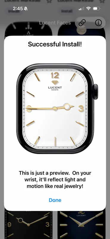 Lucent Watch Faces screenshot 1 of 2