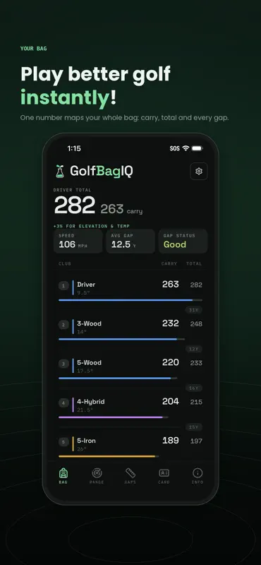GolfBagIQ screenshot 2 of 8