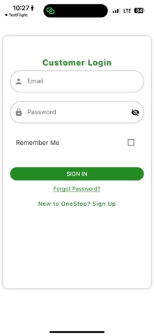 One Stop Customer screenshot