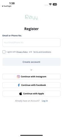 Rayy screenshot