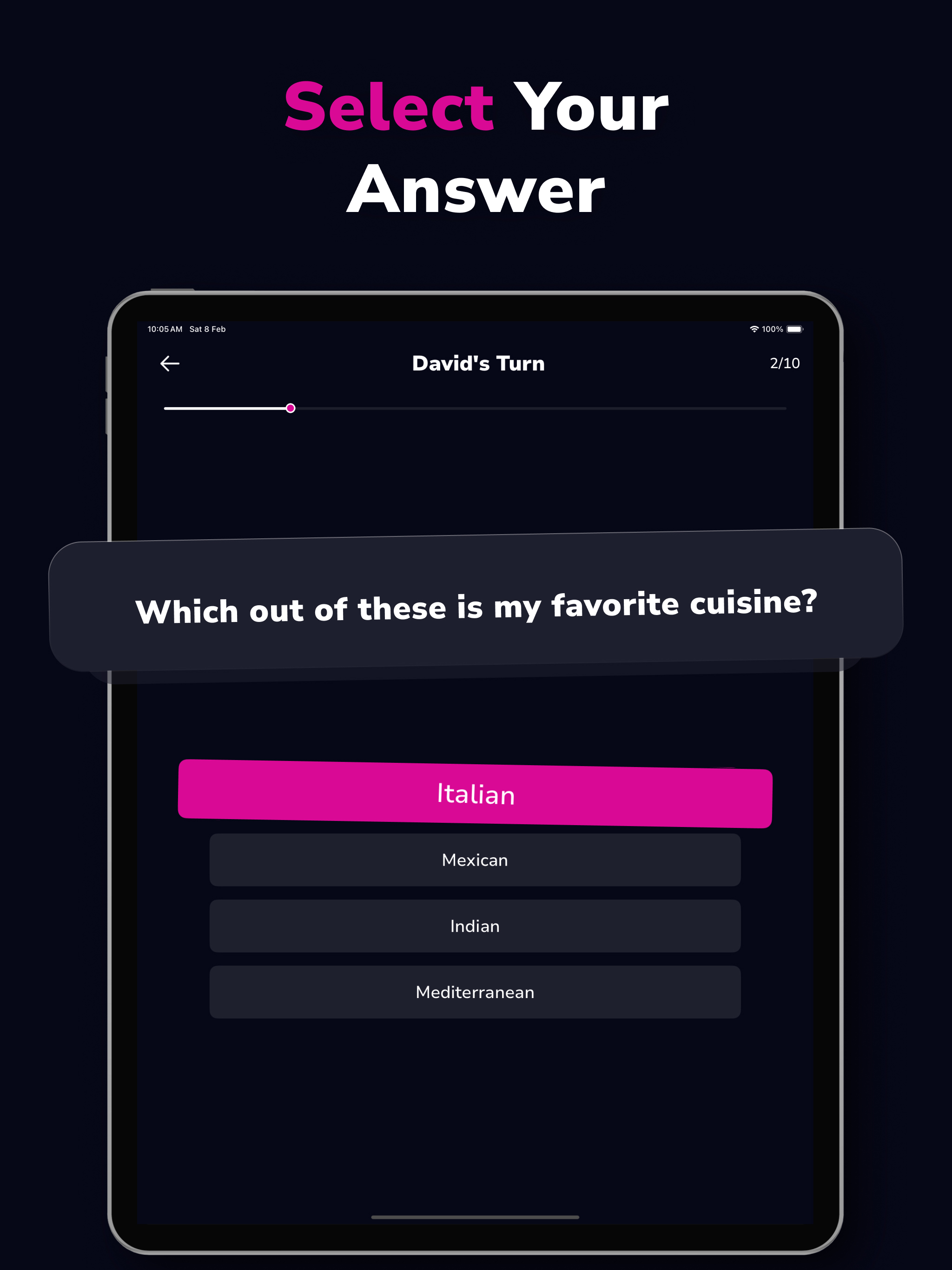 Couples Trivia Game - LoveIQ