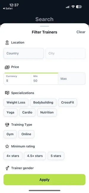 VirtualCoach - Train Better screenshot 3