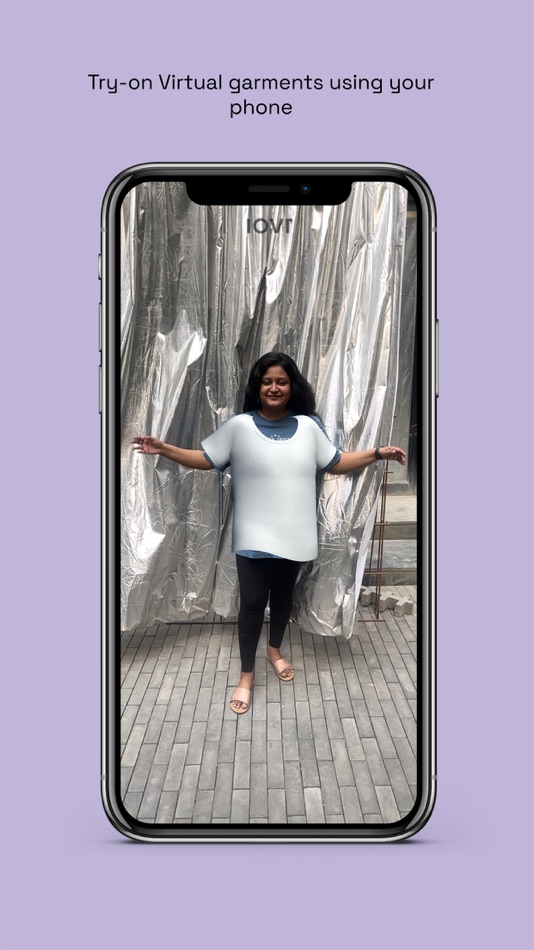 #4. FashionAR by IOVR (iOS) 由: Anokhi Shah