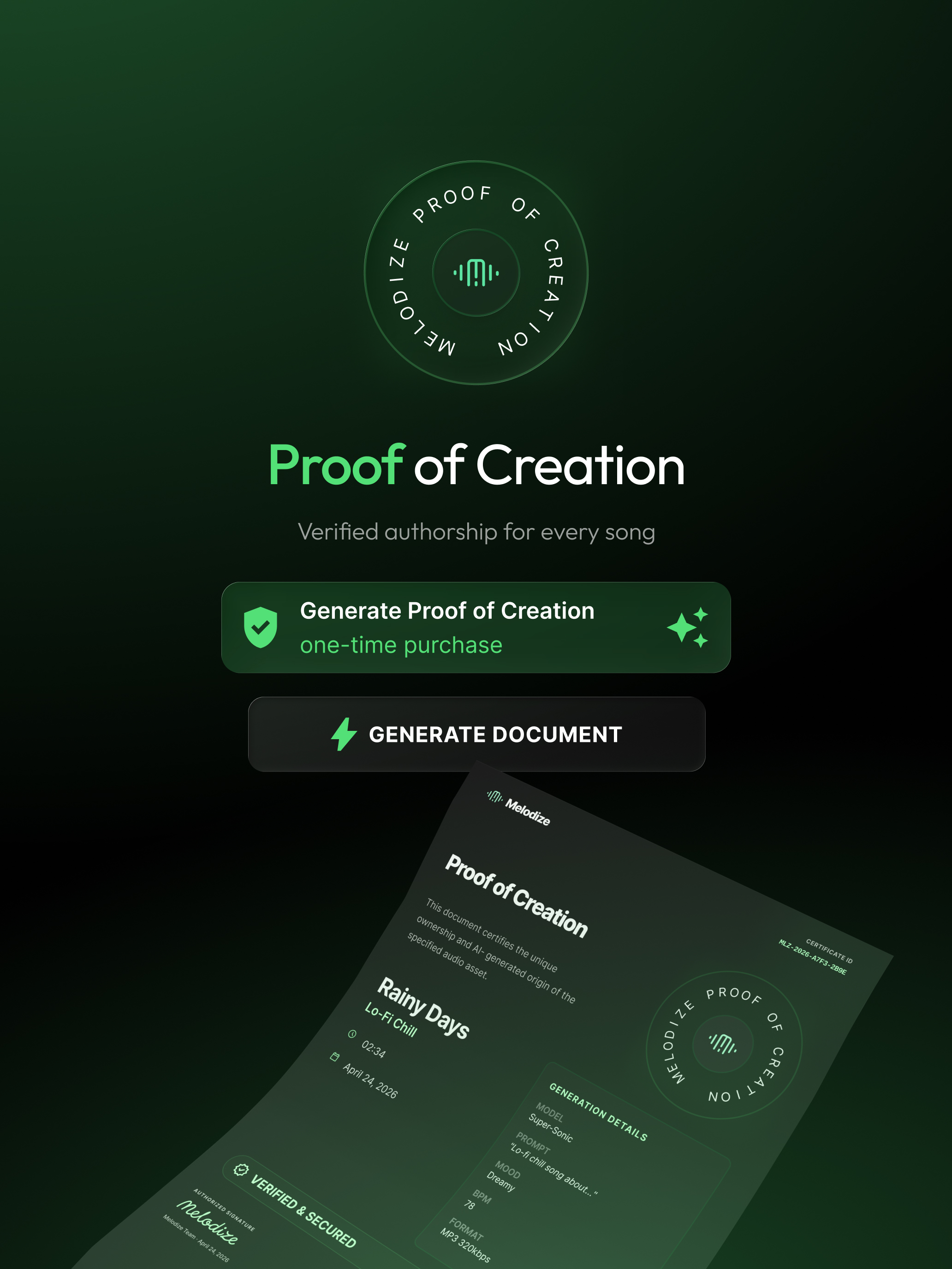 MELODIZE AI MUSIC GENERATOR screenshot 19