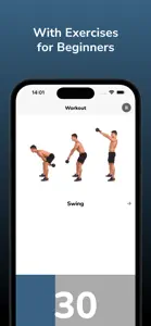 Kettlebell Home Workouts screenshot #5 for iPhone