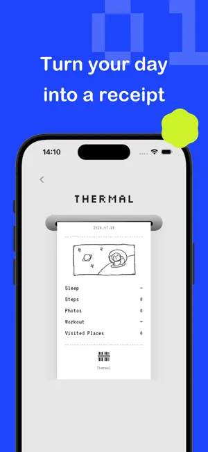 Thermal - Daily Receipt screenshot 2