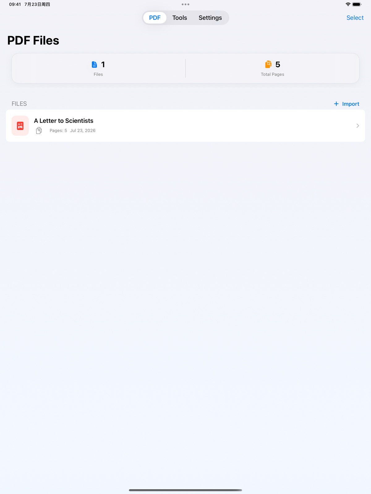 PDF Editor: Secure & Offline ipad screenshot 1