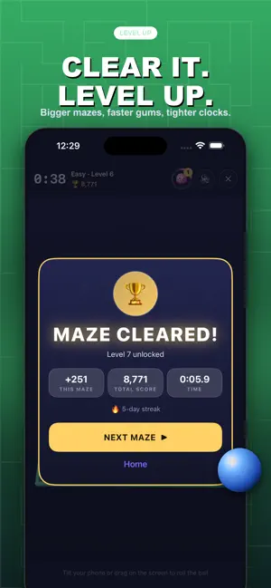 Gumaze: Tilt Maze Escape screenshot 4